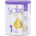 Bubs Supreme Infant Formula, Stage 1, Infants 0-6 months, Made with A2 Beta-Casein Protein Cows Milk, 28.2 oz