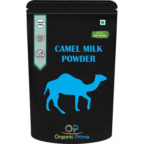 Organic Prime Camel Milk Powder | Freeze Dried, Gluten Free, No Additives, No Preservatives - 100 GM by Organic Prime, 3.5274 Ounce