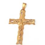 ONE of a KIND gifts for women Cross Solid gold 18k Crucifix Pendant Christian Grandmother Cross gift for Christian women Crucifix Pendant Designer Christianity HANDMADE Jewellery Unique Gift for her