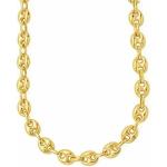 The Diamond Deal 14k REAL Yellow Gold 11.0mm Shiny Puffed SOLID Mariner Chain Necklace or Bracelet Bangle for Pendants and Charms with Lobster-Claw Clasp (8.5", 20", 22" or 24 inch)