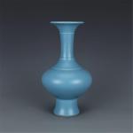 ZSEDP Hand-Made Ornaments of Antique Porcelain Vase Blue Vases Home Decoration