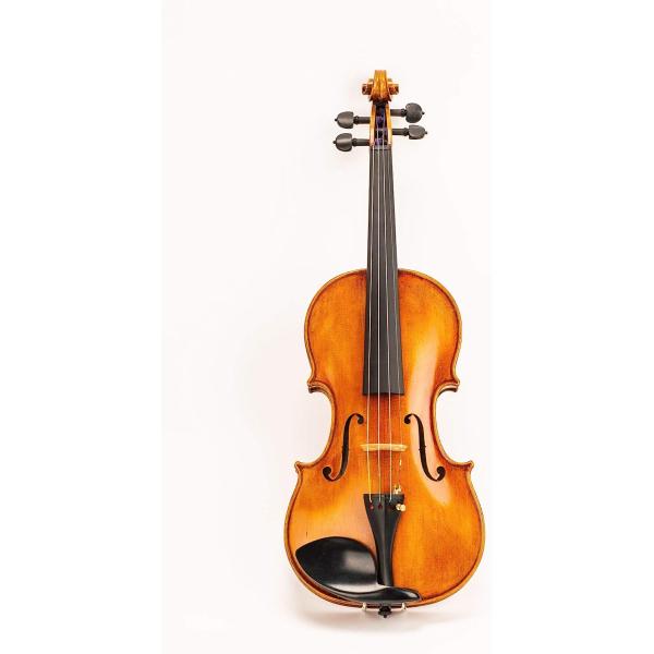 D Z Strad Violin - Model 700 - Light Antique Finish with Dominant Strings, Case, Bow and Rosin (3/4 - Three Quarter)