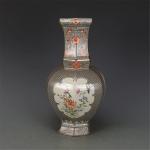ZHYH Jingdezhen Antique Enamel Square Vases Flowers and Birds Pattern Ancient Porcelain