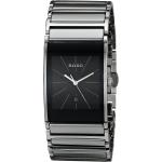 Rado Men's R20784159 Integral Black Dial Platinum Ceramic Watch