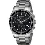 Hamilton Men's H37512131 Jazzmaster Seaview Black Chronograph Dial Watch