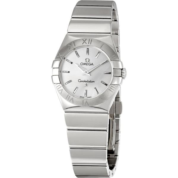 Omega Women's 123.10.27.60.02.002 Constellation Silver Dial Watch