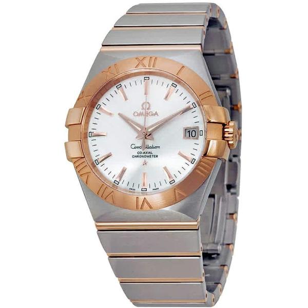 Omega Constellation Automatic Chronometer Silver Dial Men's Watch 123.20.35.20.02.001