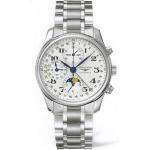 Longines Master Collection Silver Dial Chronograph Stainless Steel Mens Watch L26734786