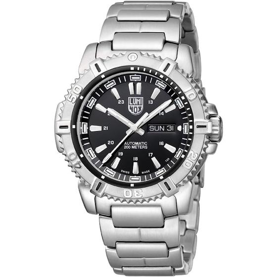 Lumi Nox Mariner Men's Quartz Watch with 6500ER Series Analog Automatic Stainless Steel 6502