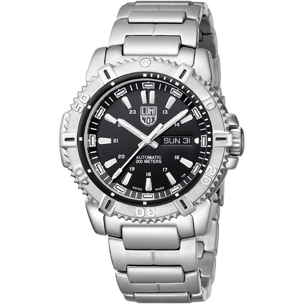 Lumi Nox Mariner Men's Quartz Watch with 6500ER Series Analog Automatic Stainless Steel 6502