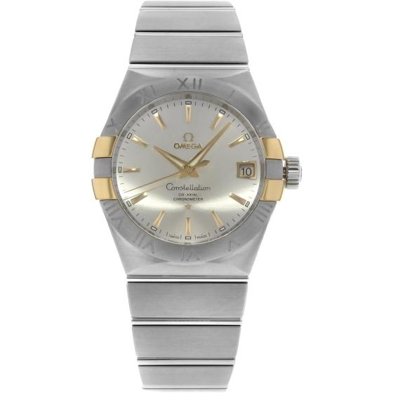 Omega Constellation Co-Axial 38mm 123.20.38.21.02.005 18K Yellow Gold and Stainless Steel Men's Watch