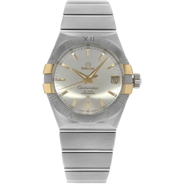Omega Constellation Co-Axial 38mm 123.20.38.21.02.005 18K Yellow Gold and Stainless Steel Men's Watch
