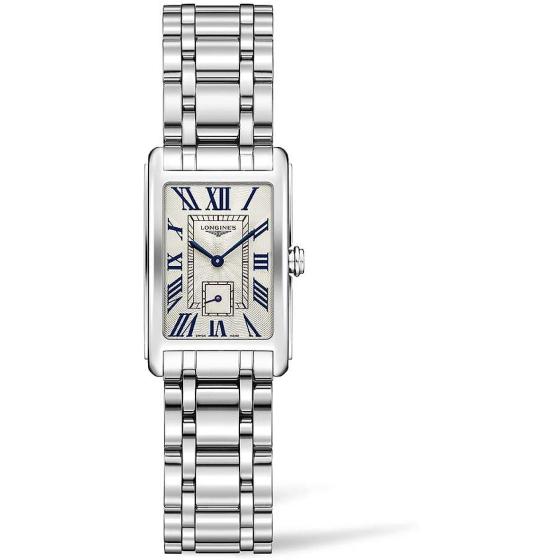 Longines Dolce Vita Silver Dial Stainless Steel Ladies Watch L52554716