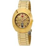 Rado Original L Automatic Yellow Gold Dial Mens Watch R12413653