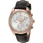 Tissot unisex-adult Vintage Steel And 18K Gold Dress Watch Brown T9204177603100