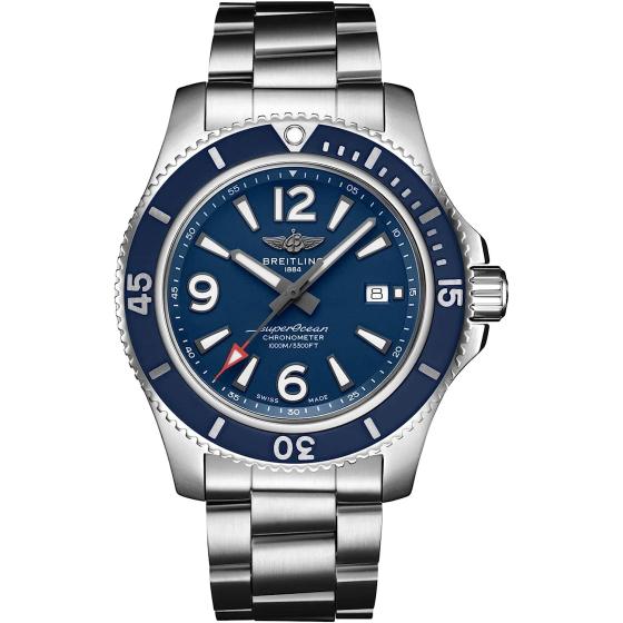 Mens Breitling Superocean 44mm Watch 1000 Meter Waterproof