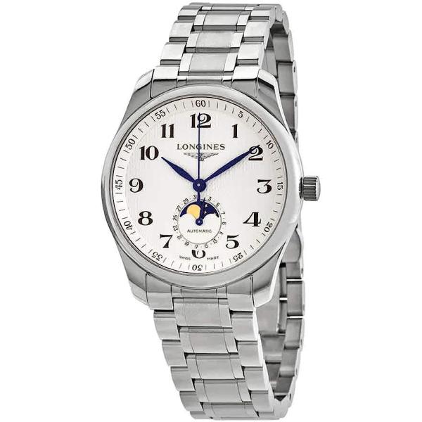 Longines Master Automatic Moonphase Silver Dial Men's Watch L29094786
