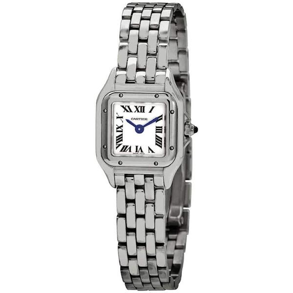 Cartier Panthere Mini Silver Dial Ladies Watch WSPN0019