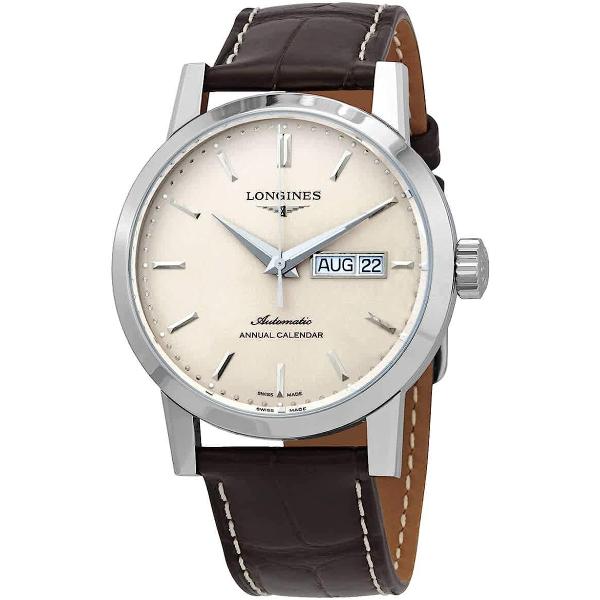 Longines 1832 Automatic Beige Dial Men's Watch L4.827.4.92.2