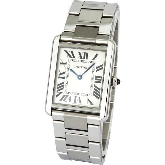Cartier Men's W5200014 Tank Solo Large Stainless Steel Watch