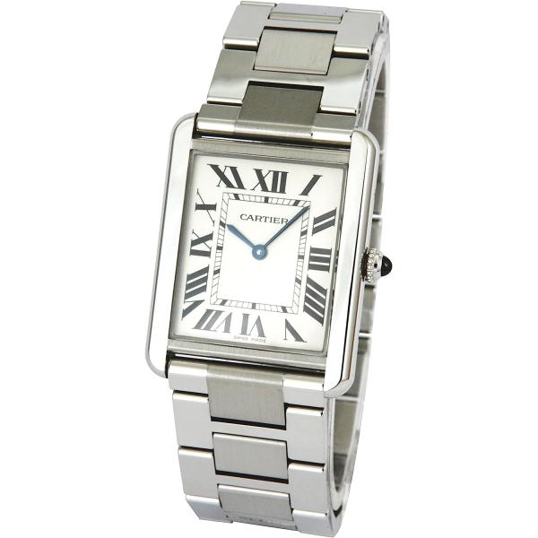Cartier Men's W5200014 Tank Solo Large Stainless Steel Watch