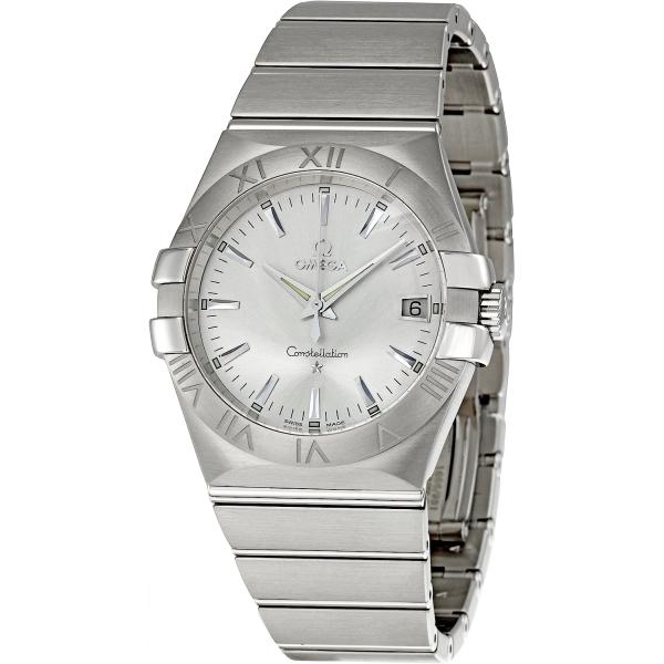 Omega Men's 123.10.35.60.02.001 Constellation 09 Silver Dial Watch