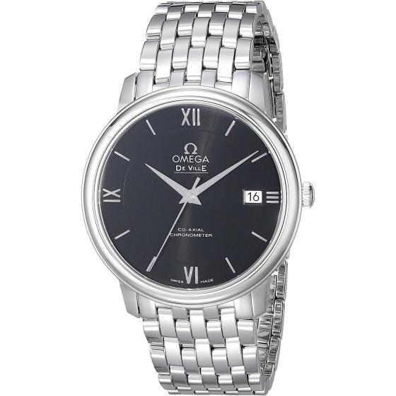 Omega Men's 42410372001001 Analog Display Swiss Automatic Silver Watch
