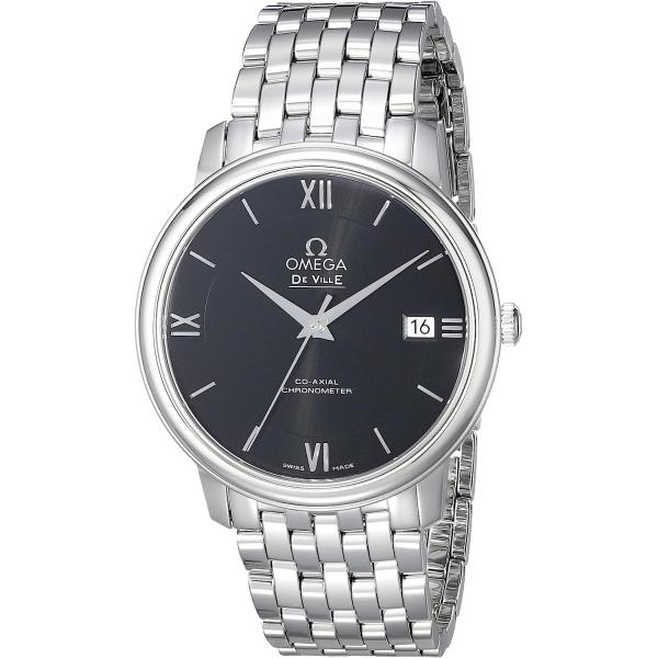 Omega Men's 42410372001001 Analog Display Swiss Automatic Silver Watch