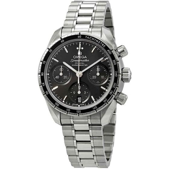 Omega Speedmaster Chronograph Automatic Black Dial Men's Watch 324.30.38.50.01.001