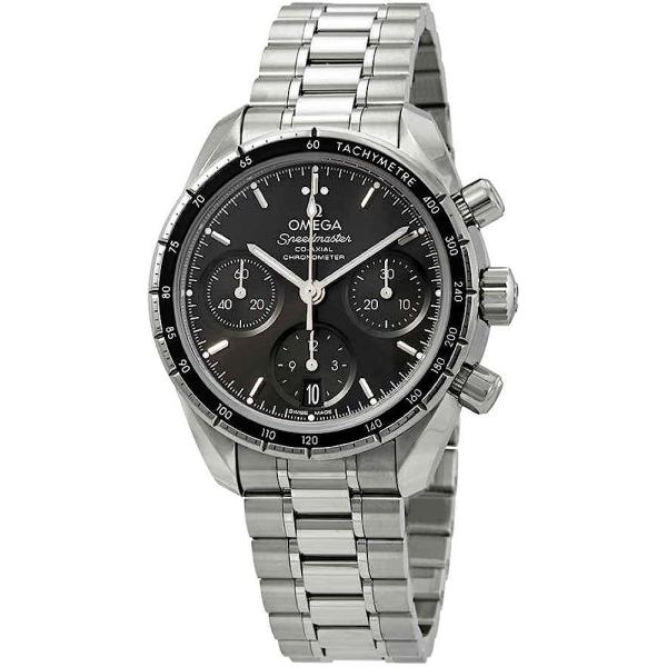 Omega Speedmaster Chronograph Automatic Black Dial Men's Watch 324.30.38.50.01.001