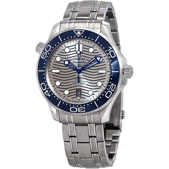 Omega Seamaster Automatic Grey Dial Men's Watch 210.30.42.20.06.001