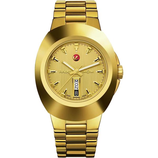 Rado Men's DiaStar Original Swiss Automatic Watch, Gold