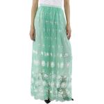 Burberry Ladies Floor-length Embroidered Tulle Skirt