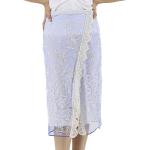 Burberry Ladies Floral-embroidered Tulle Skirt