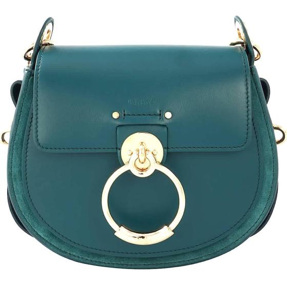 Chloe Small Tess Bag in Green
