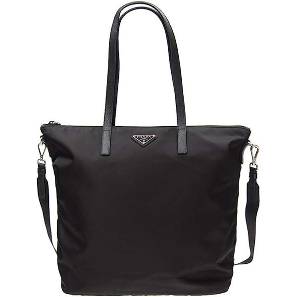 Prada Women's Black Nylon Shopping Tote 1BG189