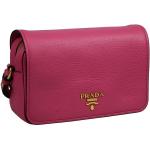 Prada Women's 1BD163 Pink Leather Shoulder Bag