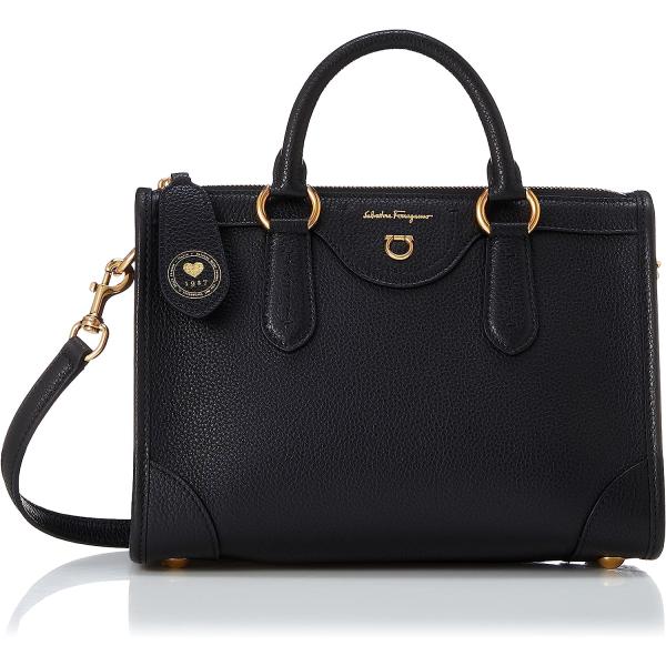Salvatore Ferragamo 21038800010010 Women's Tote Bag, NERO