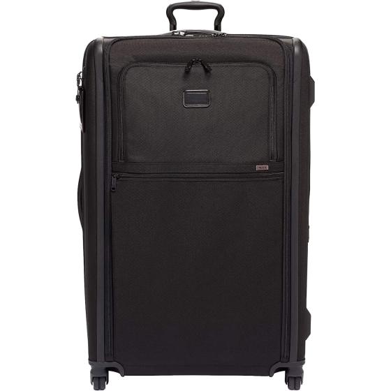 TUMI Alpha 3 Worldwide Trip Expandable 4-Wheeled Packing Case - Large Suitcase with Top and Side-Grab Handles - Black