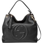 Gucci Soho Flame Red Leather Bag Soft Hobo Italy Handbag New