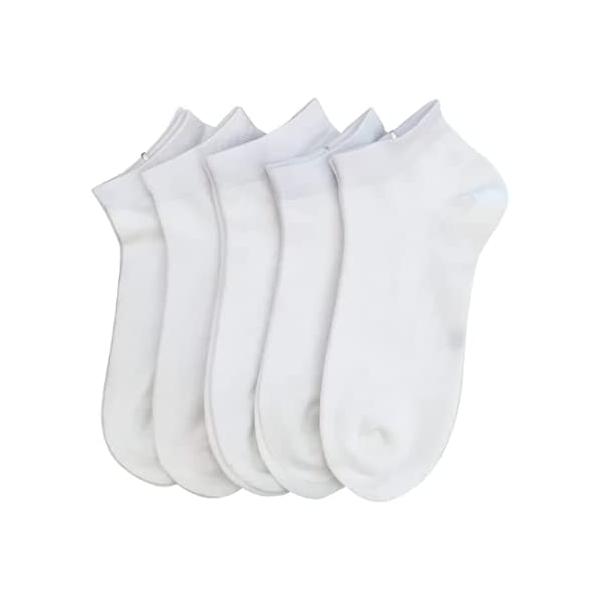 SERISIMPLE Women Bamboo Ankle Socks Low Cut Thin Sock Lightweight Pastal Color Soft Sock 5 Pairs