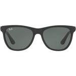 Ray-Ban RB4184 Square Sunglasses, Black/Green, 54 mm