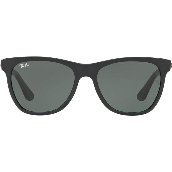 Ray-Ban RB4184 Square Sunglasses, Black/Green, 54 mm