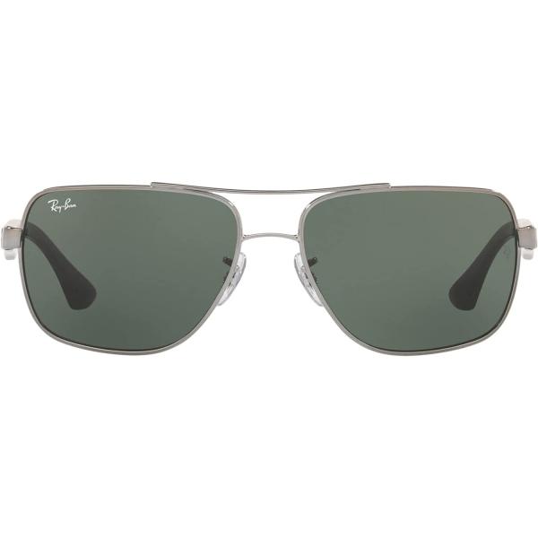 Ray-Ban Men's RB3483 Metal Square Sunglasses