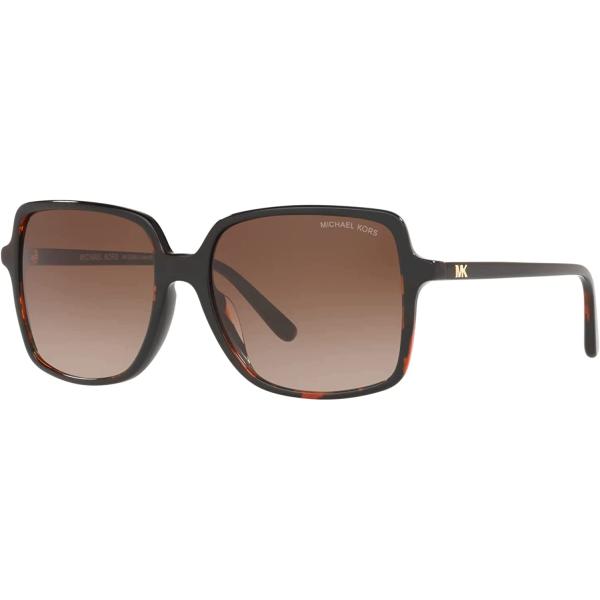 Michael Kors MK2098U 378113 Brown Tortoise Isle Of Palms Square Sunglasses Lens, Db127.18 New New Tort, 56/17/140