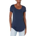 Daily Ritual Women's Jersey Standard-Fit Short-Sleeve Long-Line Scoopneck T-Shirt