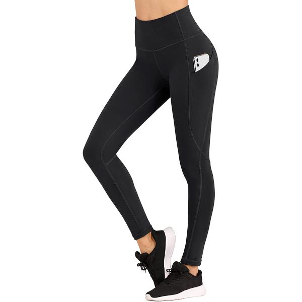 IUGA Leggings with Pockets for Women High Waisted Yoga Pants for Women Butt Lifting Workout Leggings for Women with 4 Pockets