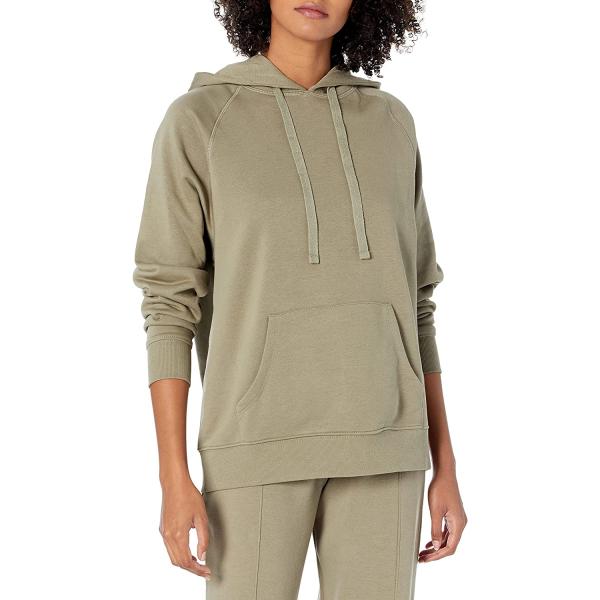 The Drop Women's Renee Washed Fleece Slouchy Hoodie