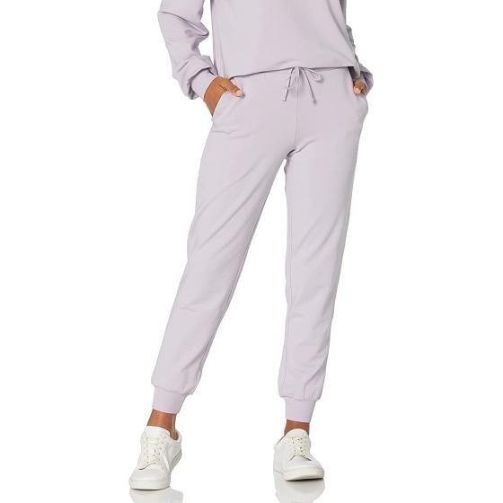 The Drop Women's Grace Supersoft Stretch Rib Cuff Jogger