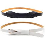 maikun Womens Adjustable Leather Belts Fashion Skinny Minimalism Waist Strap 7 Colors